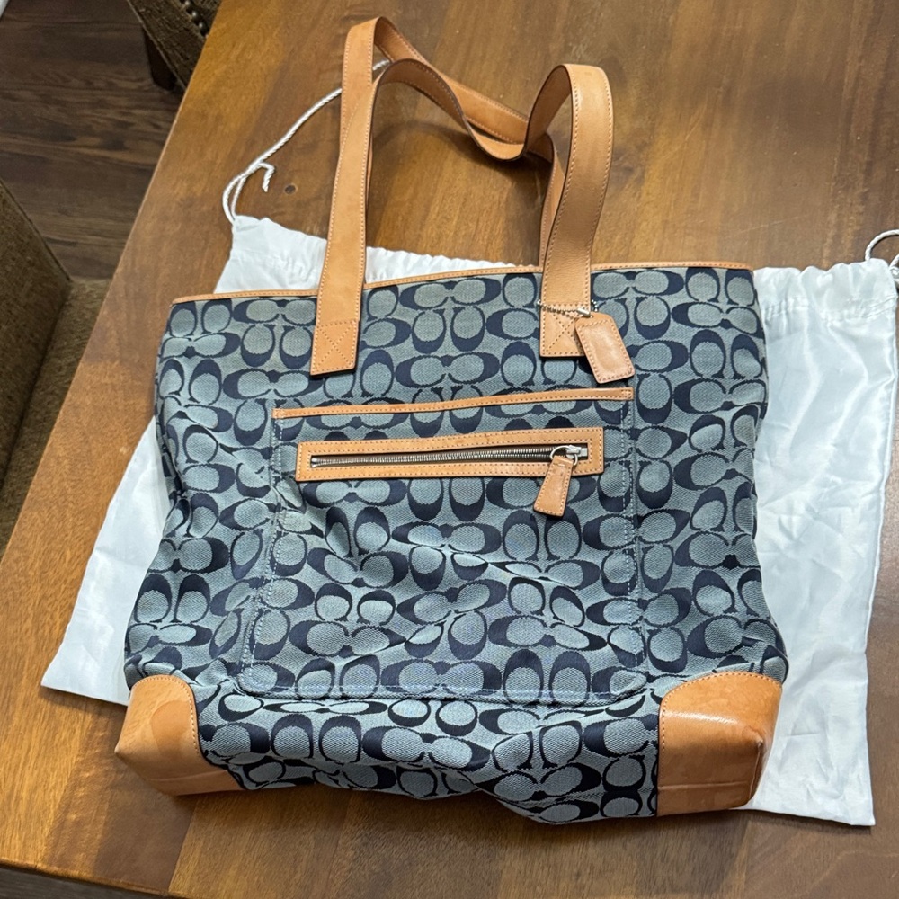 Large Coach Tote Bag